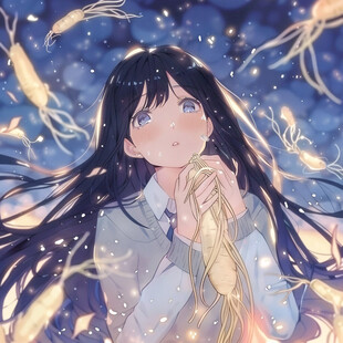 妖精漫画《妖精王冠继承者》封面：少女头戴妖精王冠加冕